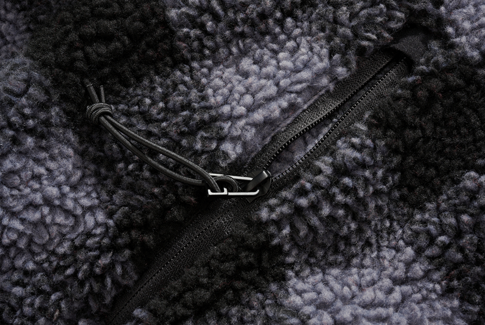 Brandit Teddyfleece Worker флісовий светшот, чорна/сіра