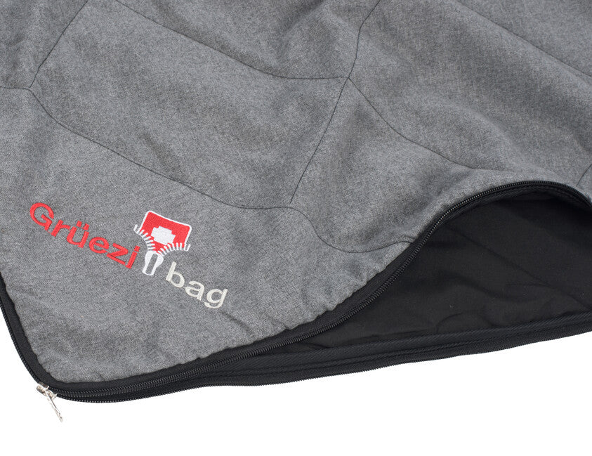 Grüezi-Bag Grüezi Wellhealth Woolblanket, сіра