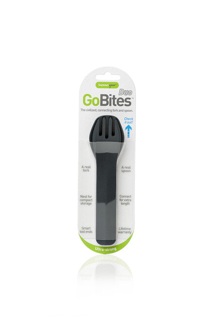 Humangear GoBites DUO прибори, сірі