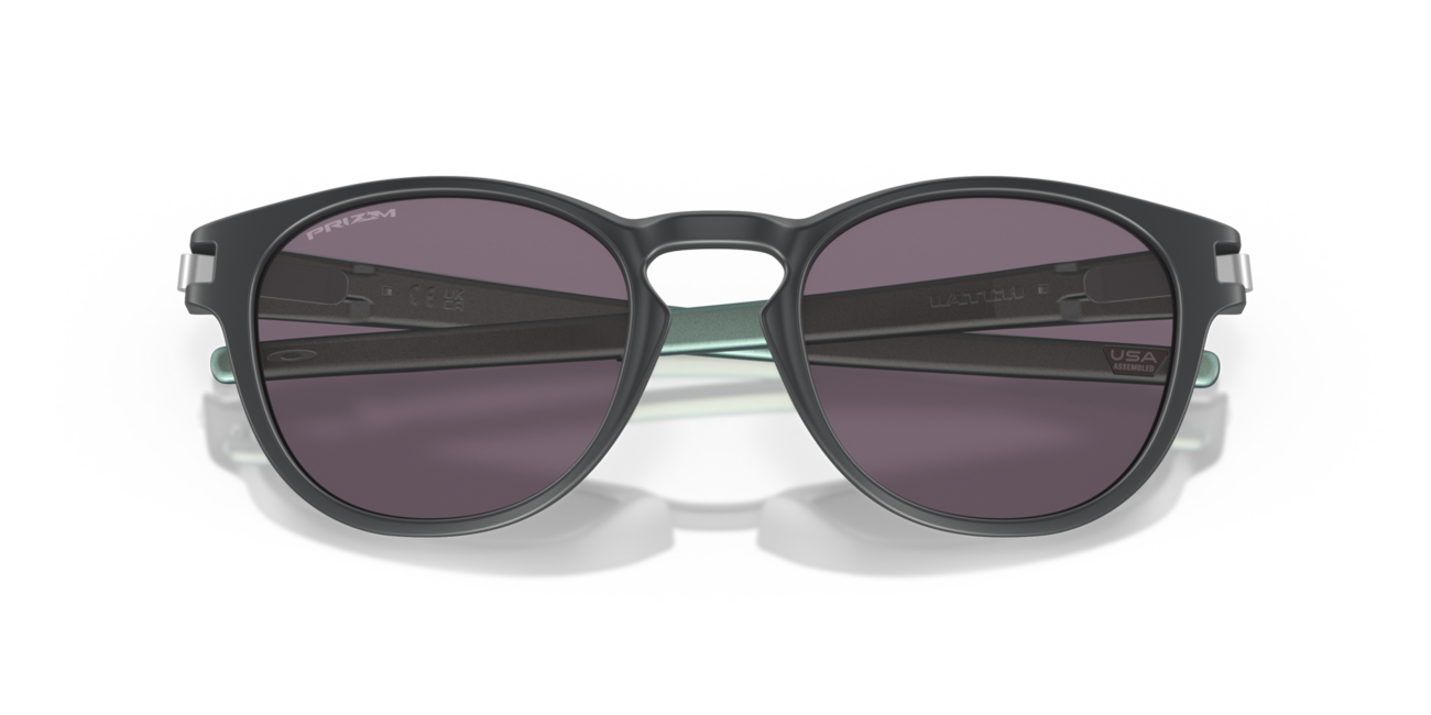 Oakley LATCH сонцезахисні окуляри з оправою Matte Carbon та лінзами Prizm Grey, 53
