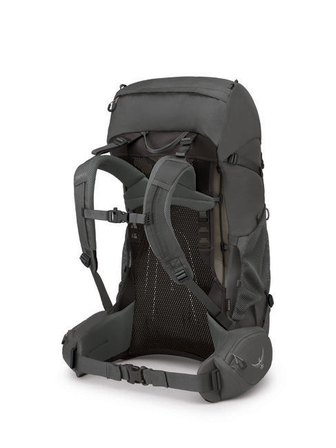 OSPREY Renn 50 туристичний рюкзак, темний деревне вугілля/сірий вовчий