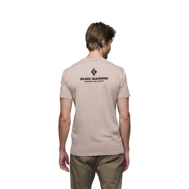 Black Diamond Equipment For Alpinist футболка чоловіча з короткими рукавами, блідо-бузковий