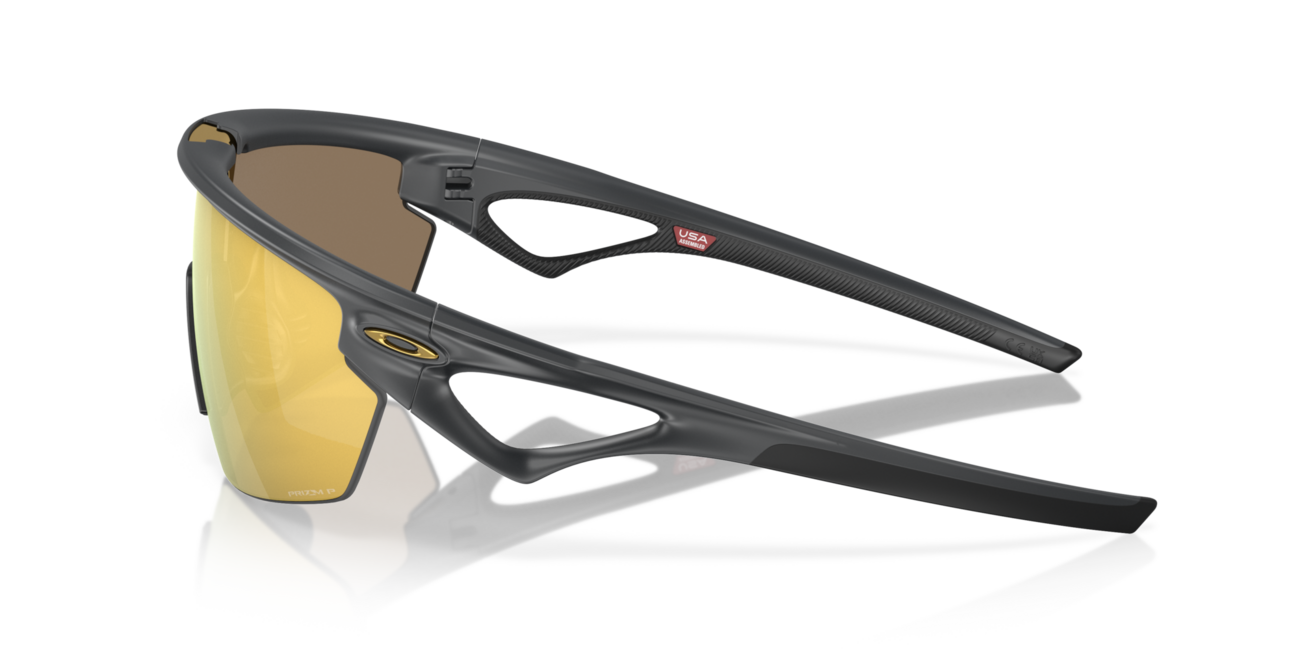 Oakley SPHAERA сонцезахисні окуляри з оправою Matte Carbon і лінзами Prizm 24K Polarized 36