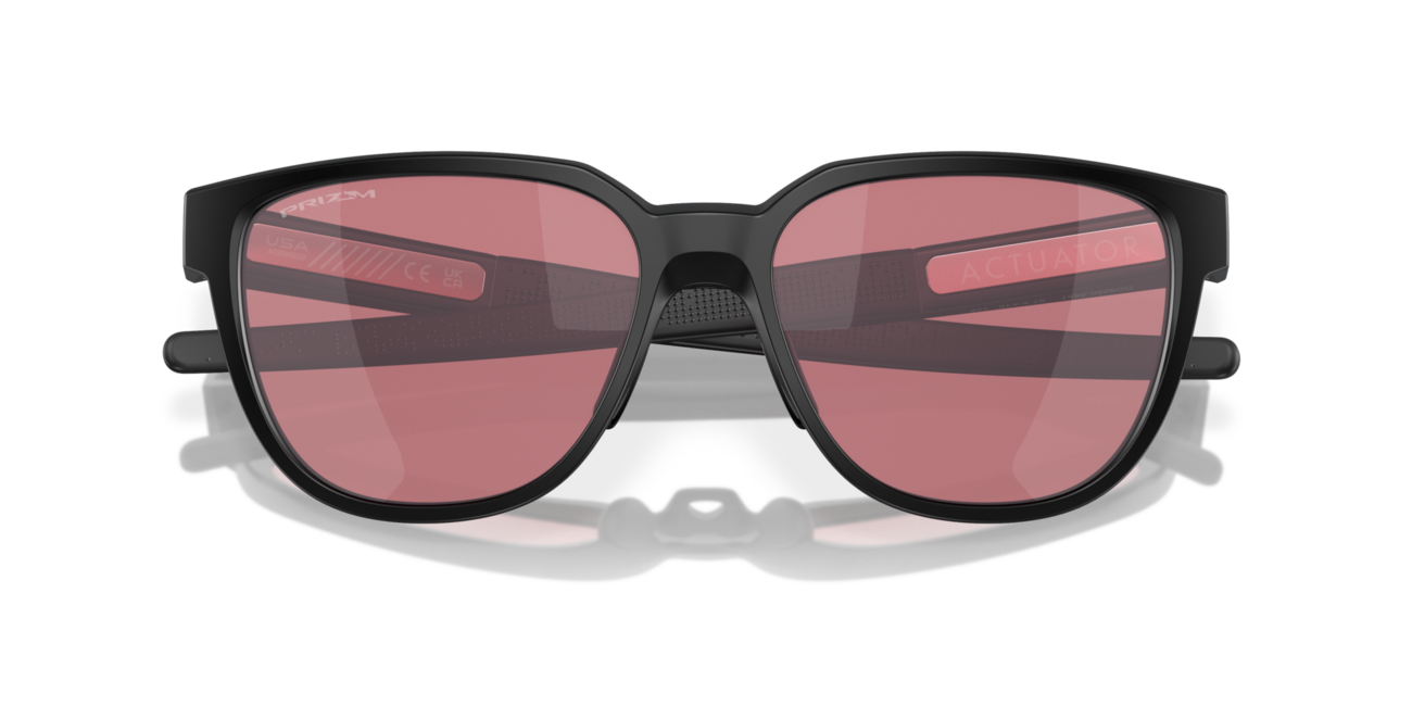 Oakley сонячні окуляри ACTUATOR s оправою Matte Black a лінзами Prizm Dark Golf, 57