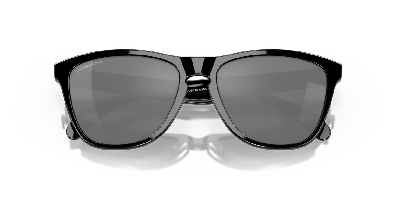 Oakley FROGSKINS сонячні окуляри з оправою Polished Black та лінзами Prizm 55
