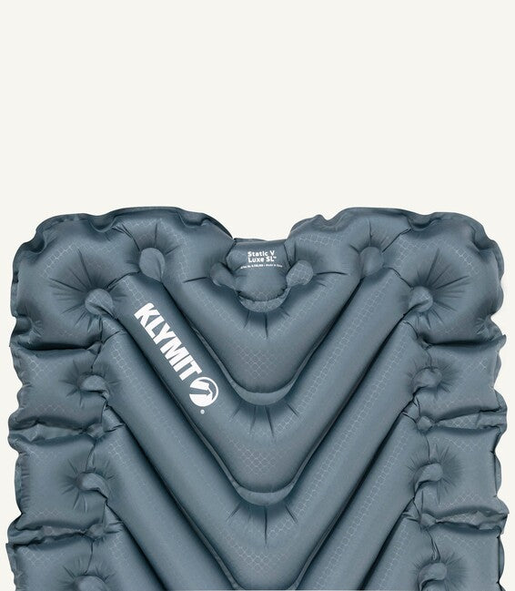 Klymit Static V Luxe SL каремат, синій