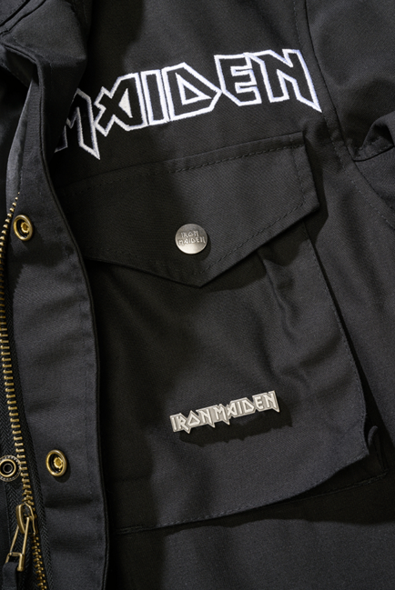 Brandit Iron Maiden M65 куртка, чорна