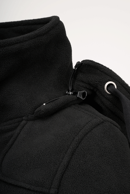 Brandit Square Fleece куртка жіноча, чорна