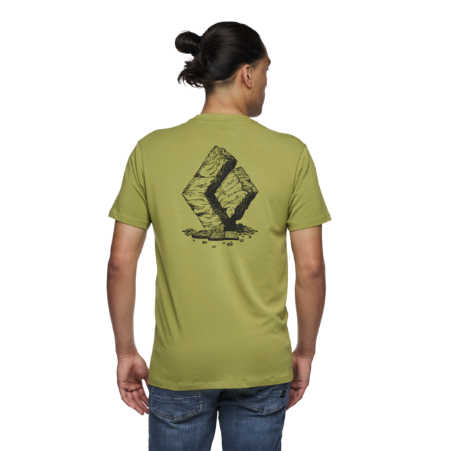 Black Diamond футболка чоловіча з короткими рукавами, camp зелений