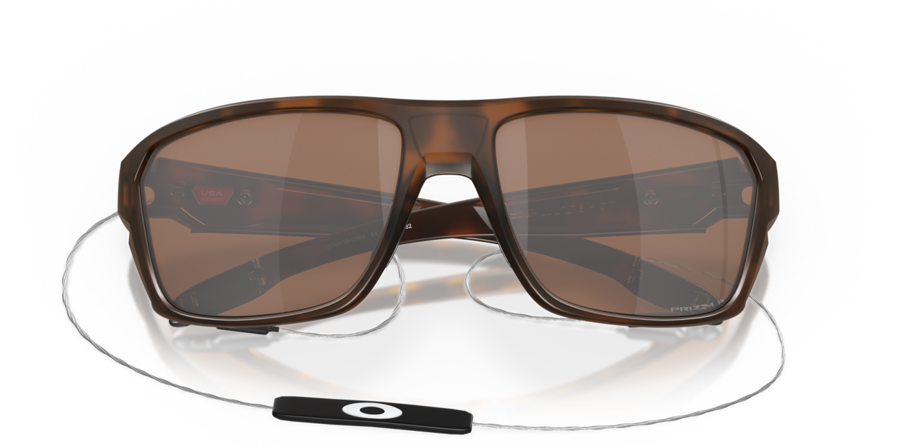 Oakley SPLIT SHOT сонячні окуляри з оправою matte brown tortoise та лінзами Prizm Tungsten Polarized, 64