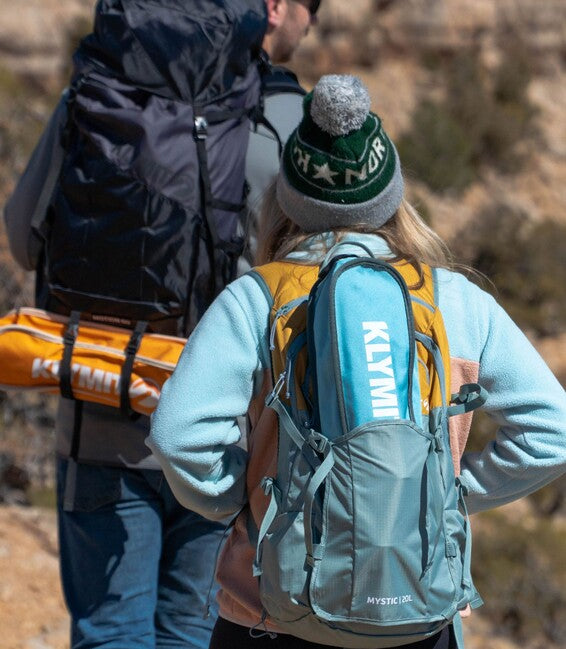 Klymit Ridgeline коротке туристичне крісло, синє