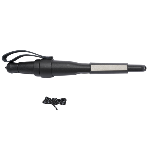 Morakniv Garberg BlackBlade ніж для активного відпочинку з комплектом для виживання, чорний