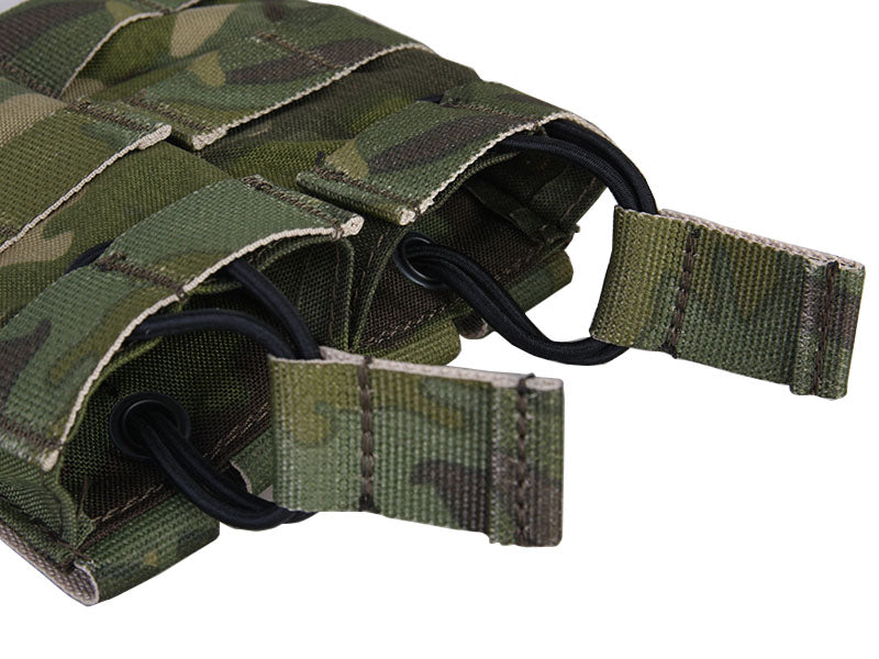 Emersongear подвійний модульний відкритий чохол на магазини 5.56, мультикам tropic