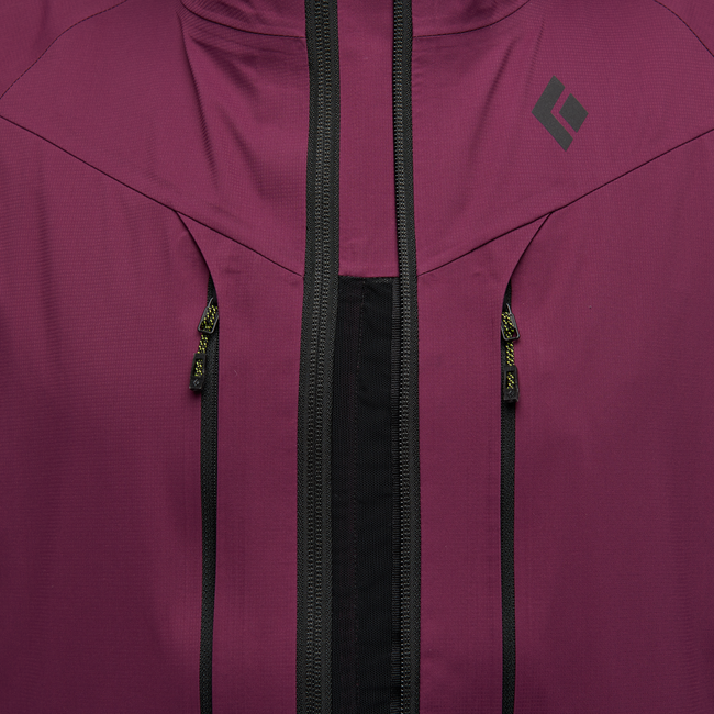 Black Diamond Dawn Patrol Hybrid Shell перехідна куртка жіноча, ожина-чорна