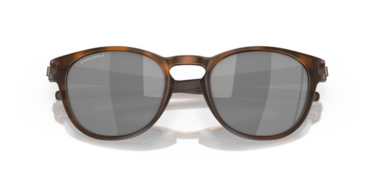 Oakley LATCH сонячні окуляри з оправою Matte Brown Tortoise та лінзами Prizm Black, 53