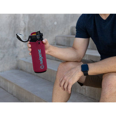 Nalgene чохол для пляшки неопреновий, малий, червоний
