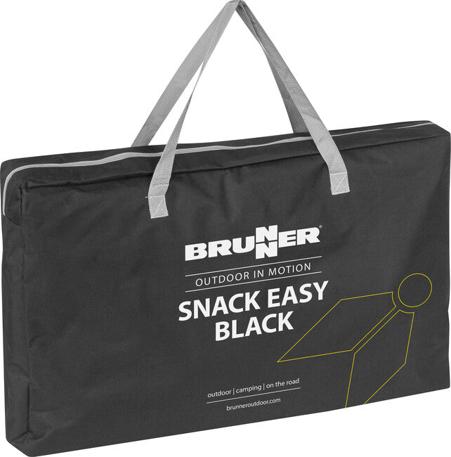 Brunner Snack Easy кемпінгова скринька та кухня, чорна