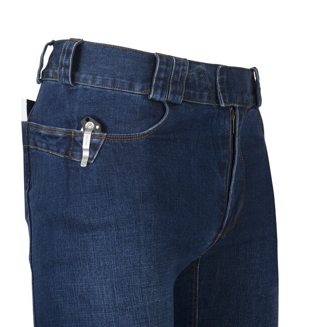 Helikon-Tex COVERT штани тактичні Denim Mid, vintage worn синій