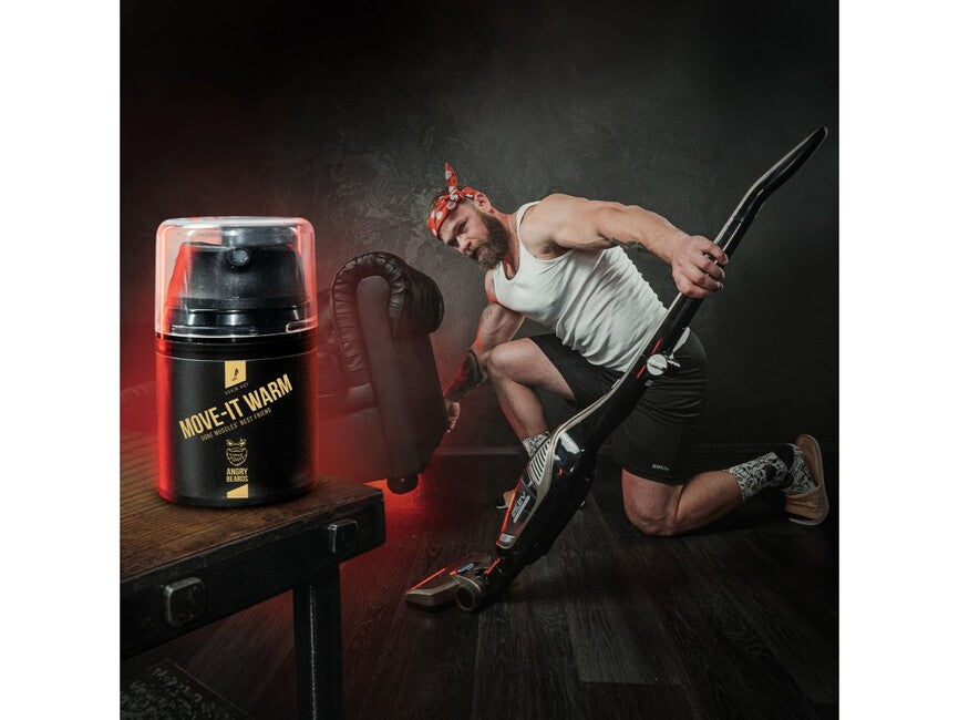 Angry Beards Usain Hot спортивний розігрівальний гель, 50 ml