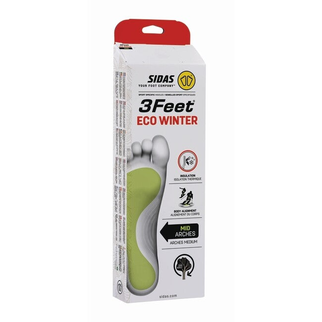 Sidas 3Feet Eco Winter Mid ортопедичні устілки з підтримкою