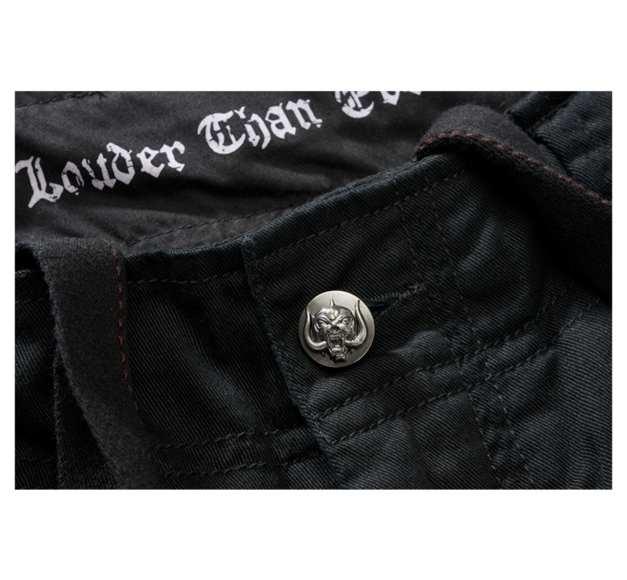 Brandit Motörhead Urban Legend шорти, чорні