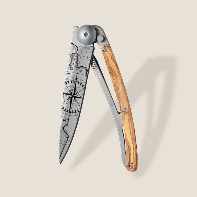 Deejo Tattoo складаний ніж wood Terra Incognita