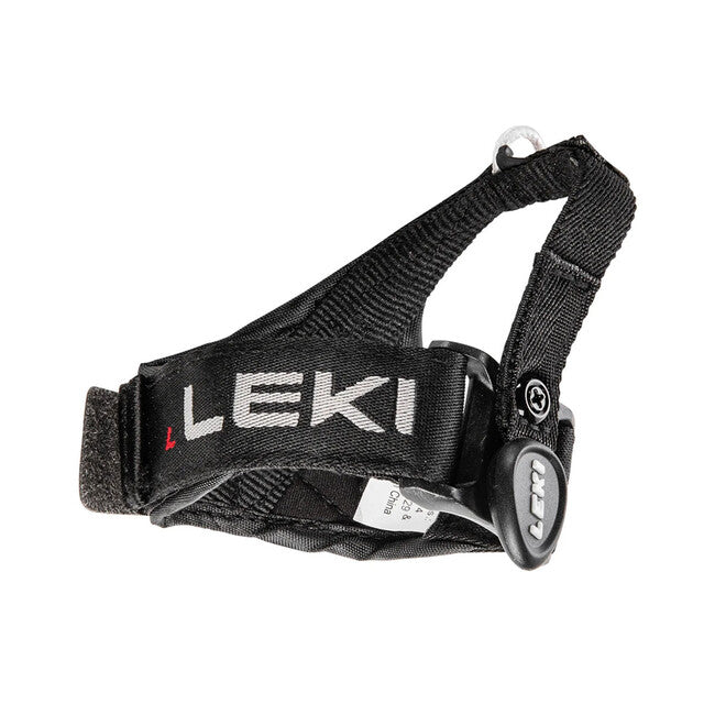 LEKI Bold S лижні палиці, темно-антрацитовий-яскраво-червоний-білий