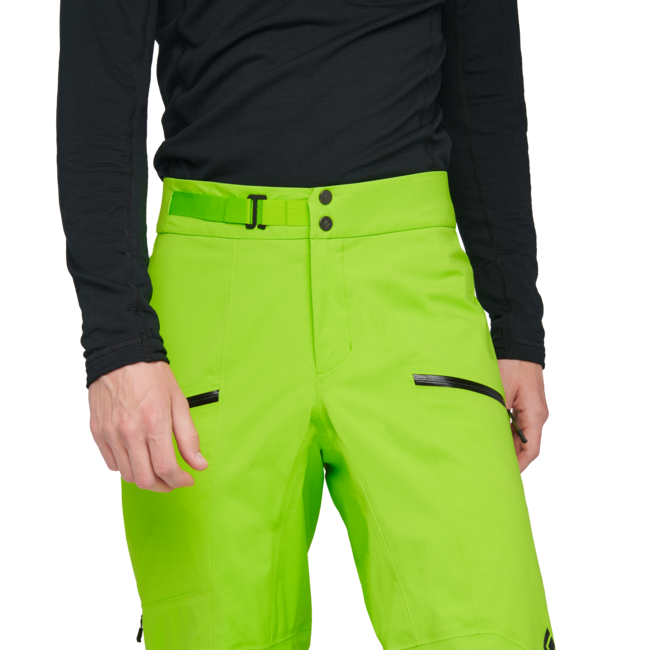 Black Diamond Recon Lt Stretch штани чоловічі, лаймово-зелені