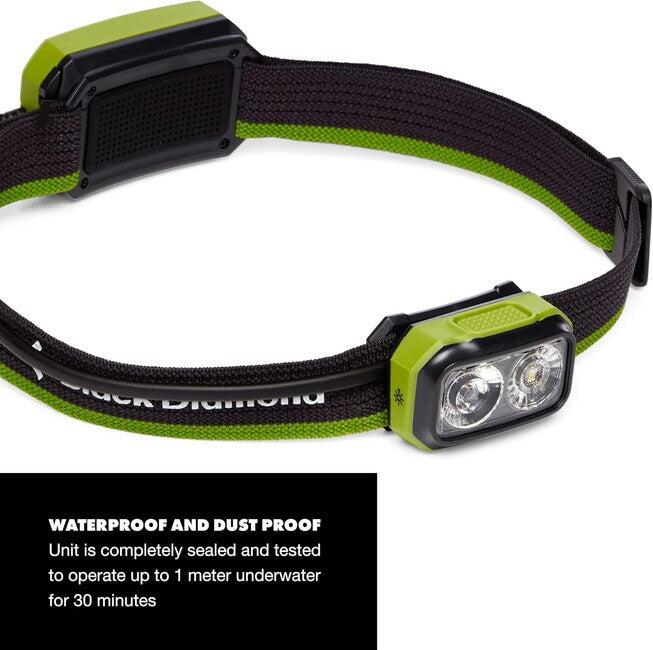 Black Diamond Onsight 375 налобний ліхтар Honnold Edtn, зелений