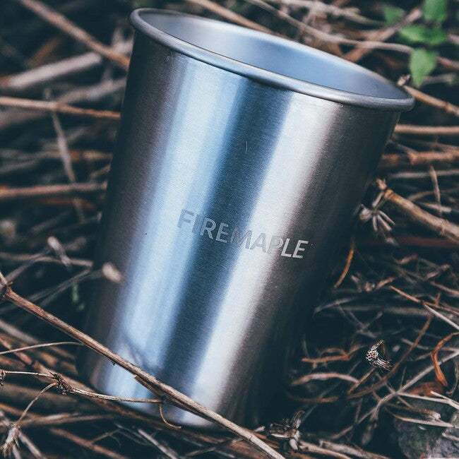 Fire Maple Antarctic чашки з нержавіючої сталі 350 мл, сріблясті, 2 шт.