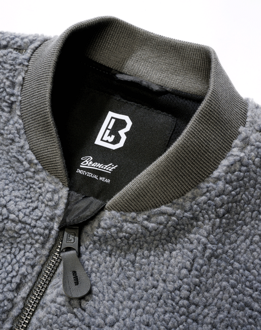 Brandit MA1 куртка Sherpa, антрацит