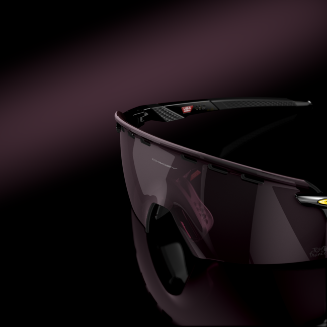 Oakley ENCODER STRIKE VENTED сонячні окуляри з оправою Black Ink та лінзами Prizm Road, 39, Titanium