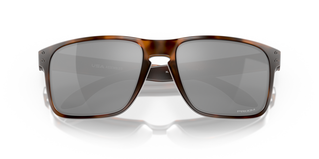 Oakley HOLBROOK XL сонячні окуляри з оправою Matte Brown Tortoise та лінзами Prizm Black, 59