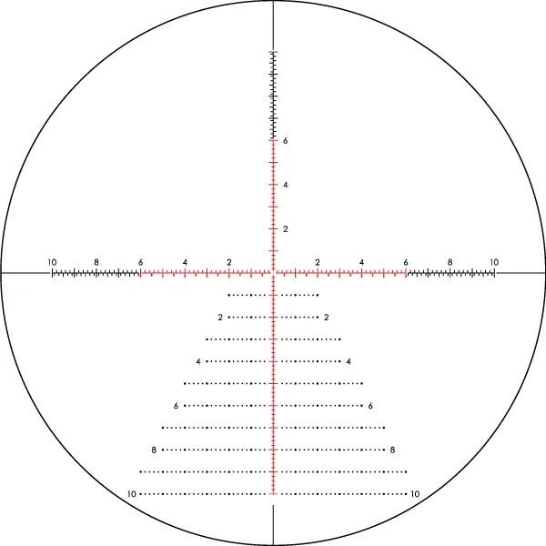 Vortex Optics Razor® HD Gen III прицел 6-36x56 FFP EBR-7D MRAD