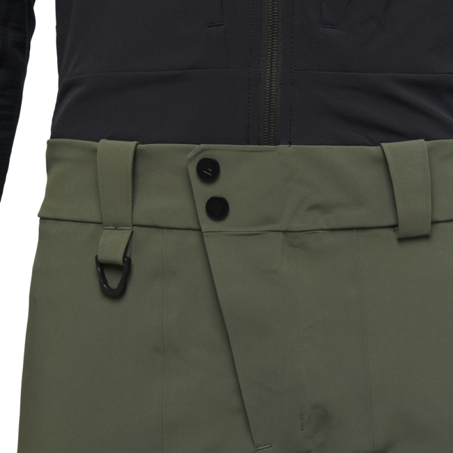Black Diamond Recon Stretch Pro Bibs штани чоловічі з тяжами, тундра