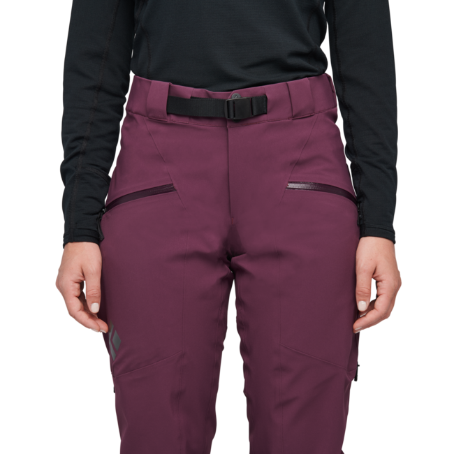 Black Diamond Recon Stretch Ski лижні штани жіночі, blackberry