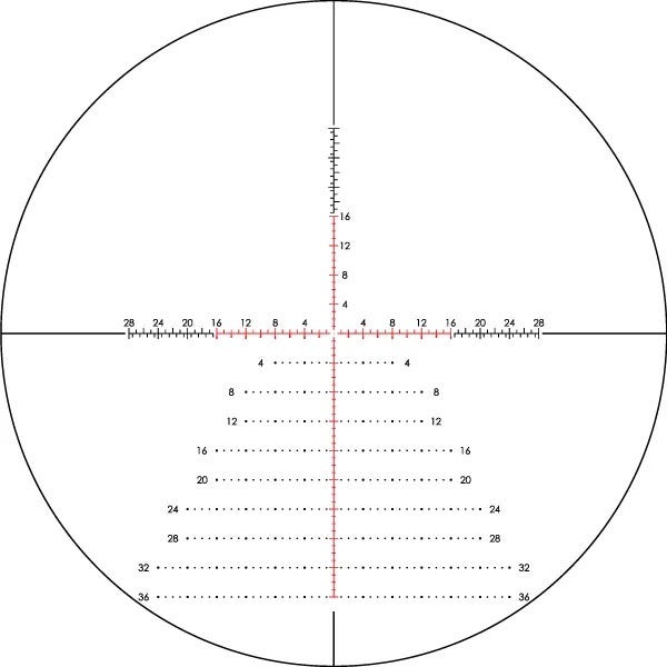 Vortex Optics Razor® HD Gen III прицел 6-36x56 FFP EBR-7D MOA