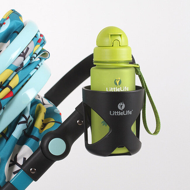 LittleLife тримач для пляшки або чашки до коляски, чорний