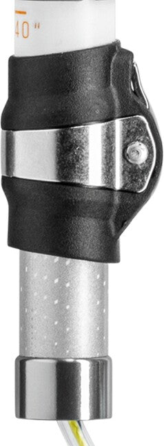 LEKI Cressida FX Carbon AS треккінгові палиці, біло-манго-срібна, 100 - 120 см