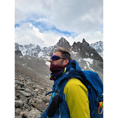 Origin Outdoors мериносовий багатофункціональний шарф outdoor, бордовий