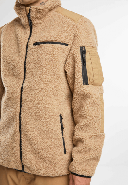 Brandit флісова куртка Ramble Teddyfleece чоловіча, верблюжа