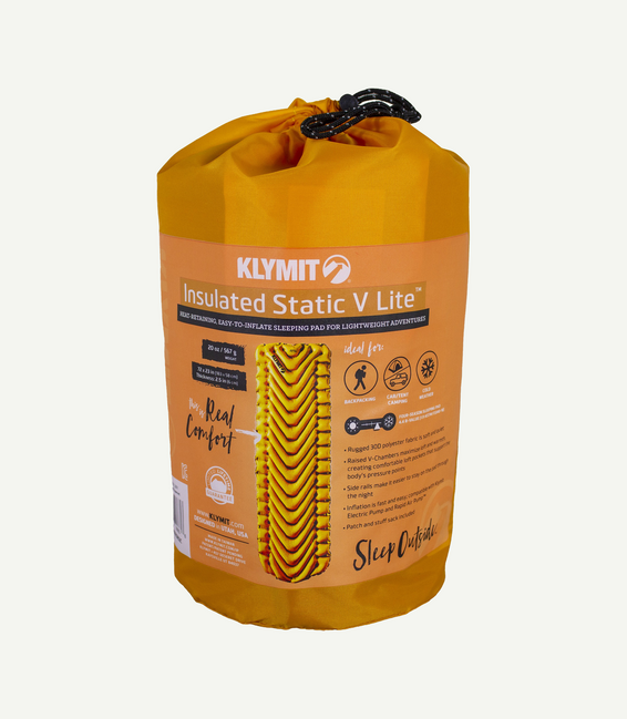 Klymit Static V Lite ізольована килимок, манго помаранчевий