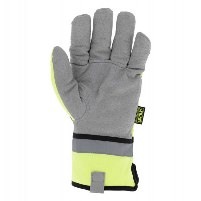Mechanix ColdWork Gauntlet шкіряні рукавиці Hi-Viz, жовта