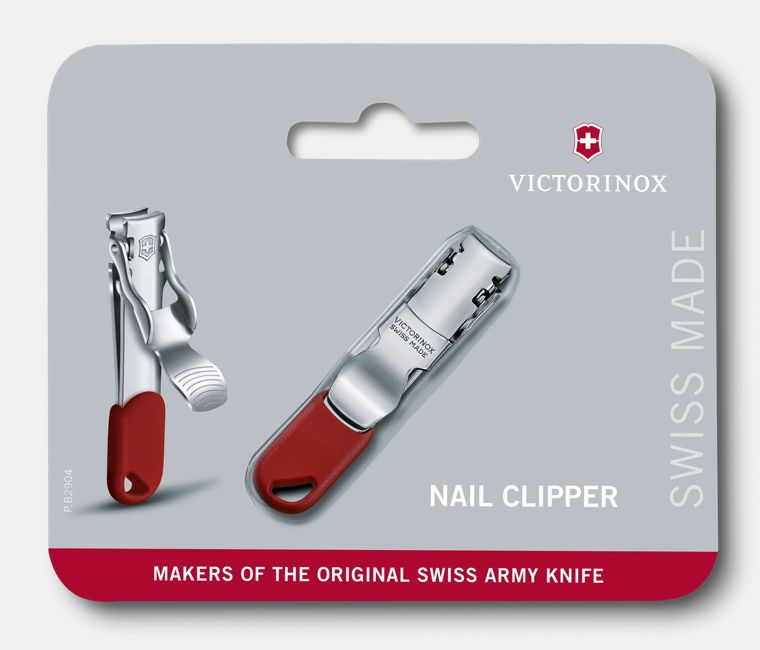 Victorinox кусачки для нігтів, червоні