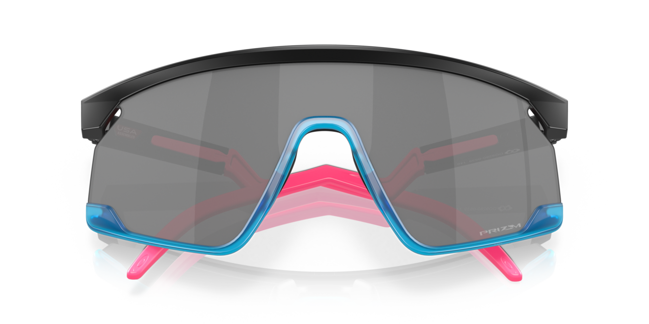 Oakley BXTR сонячні окуляри з оправою matte black та лінзами Prizm, 39