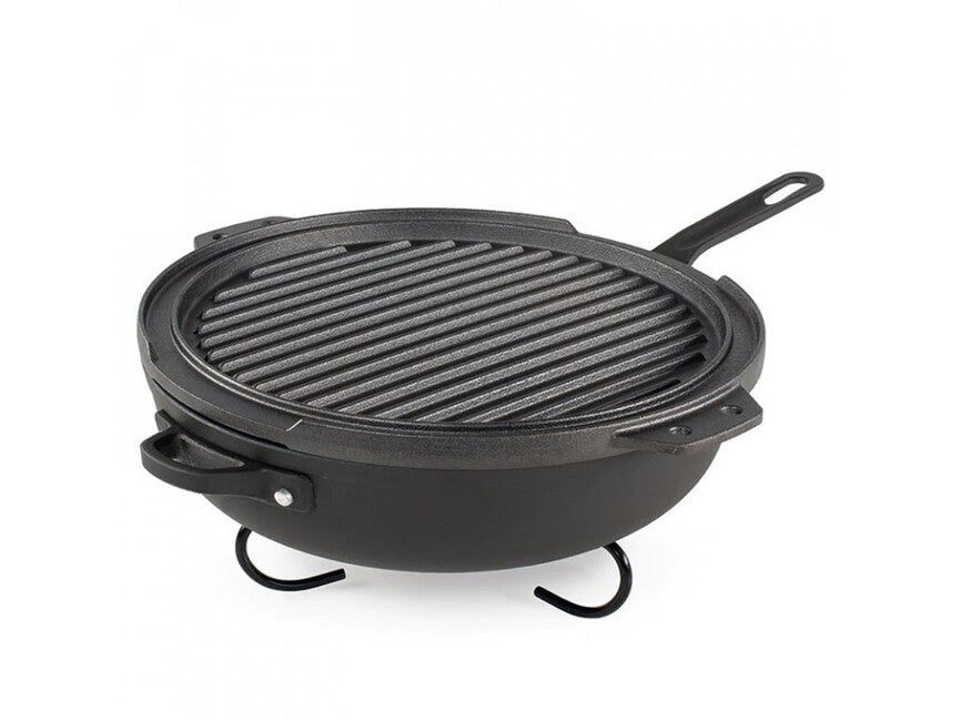 GSI Outdoors Guidecast Griddle двосторонній чавунний решітка 260 mm