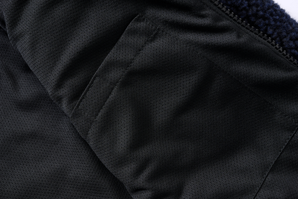 Brandit Worker куртка флісова з капюшоном Teddyfleece, темно-синя