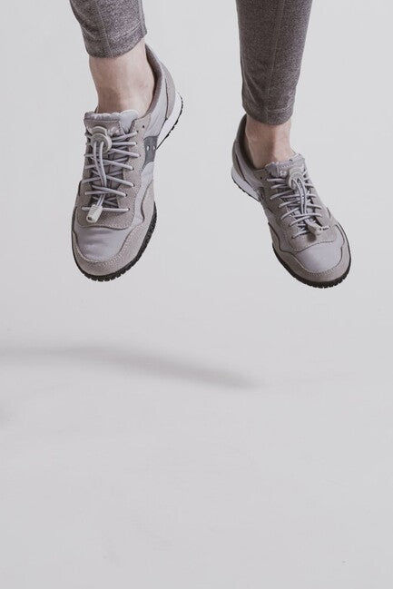 Lock Laces шнурки до кросівок, сірі