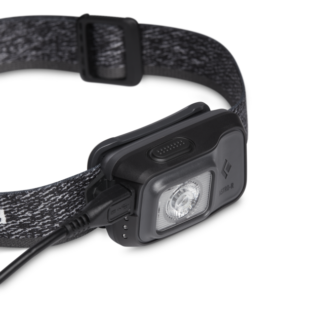 Black Diamond налобний ліхтар Astro 300-R, графіт