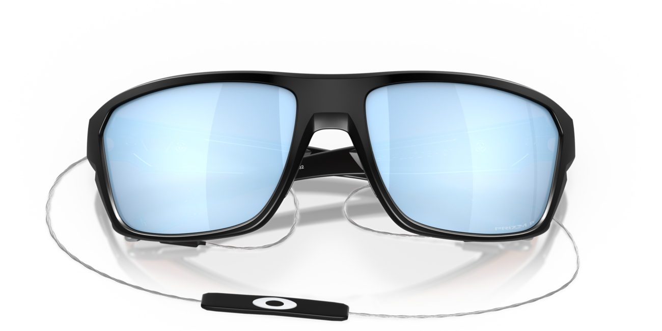 Oakley SPLIT SHOT сонцезахисні окуляри з оправою matte black та лінзами Prizm Deep Water Polar 64